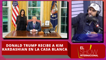Donald Trump Recibe A Kim Kardashian en La Casa Blanca