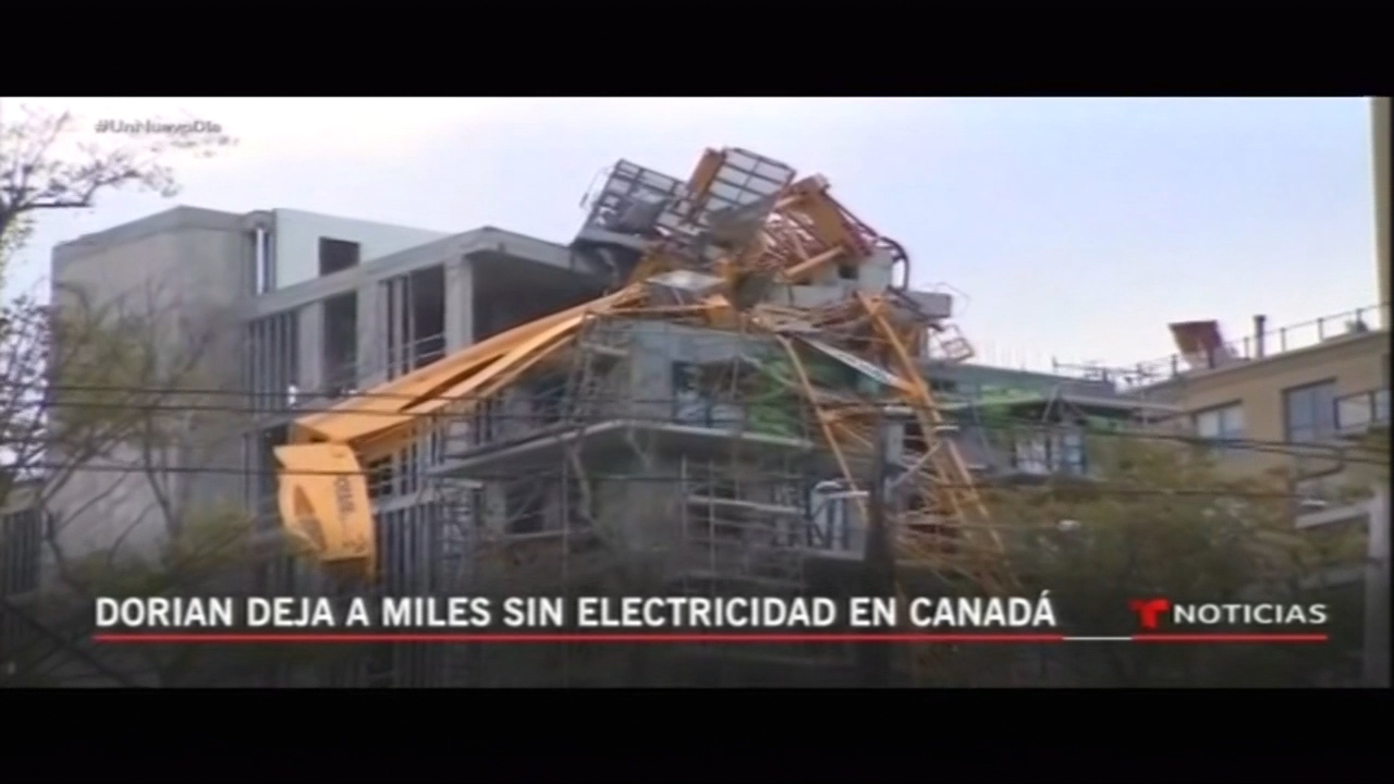 Dorian Deja A Miles Sin Electricidad En Canadá