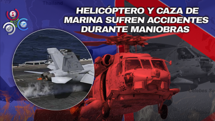 Dos Aeronaves De La Marina De EE.UU. Se Estrellan En El Mar De La China Meridional Sin Víctimas Graves