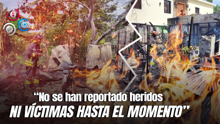 Dos Viviendas Resultan Totalmente Destruidas Tras Incendio En Las Terrenas, Samaná