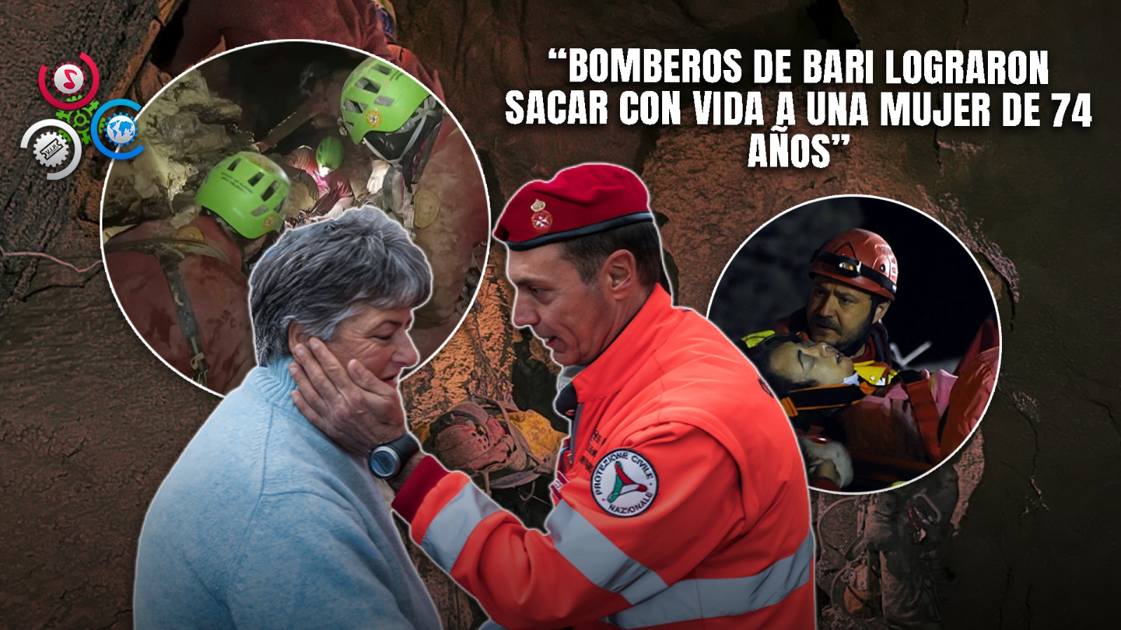 Dramático Rescate De Una Mujer En Italia Queda Registrado En Video