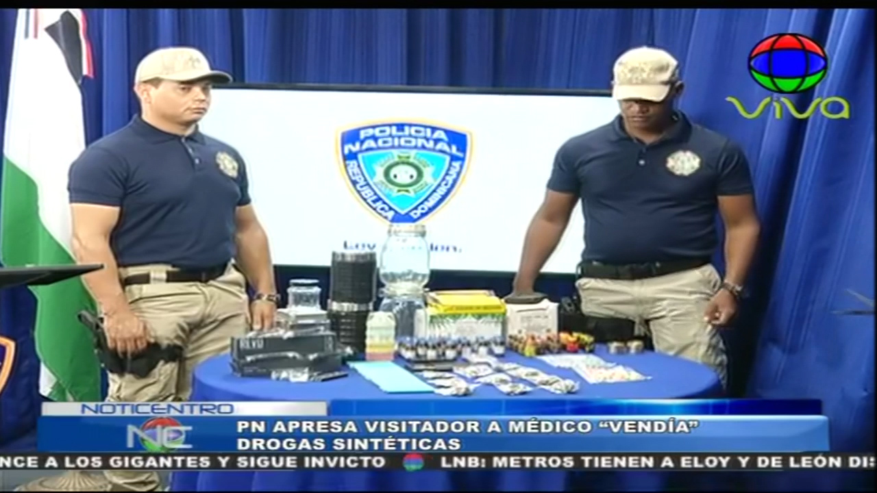 Policía Apresa Visitador A Médico Quien Vendía Droga  