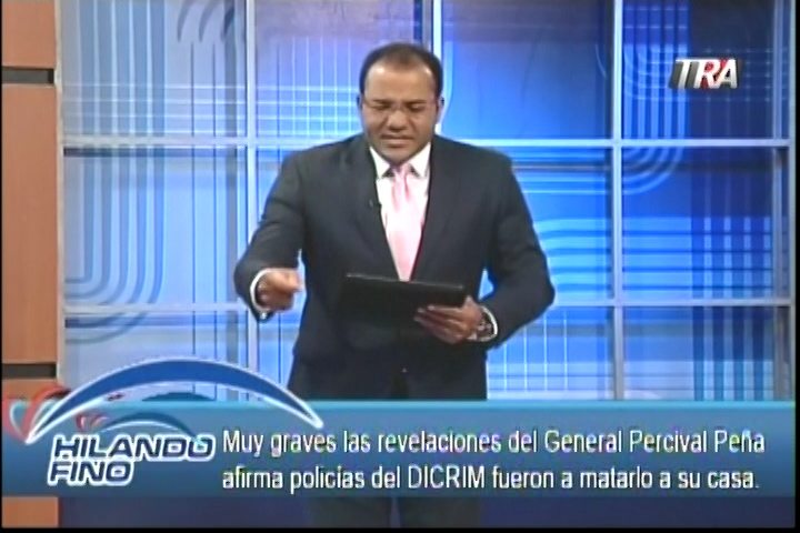 Presunto Expediente Contra El General Percival Peña