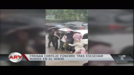 Argentina: Frenan Un Cortejo Fúnebre Tras Escuchar Ruidos En El Ataúd