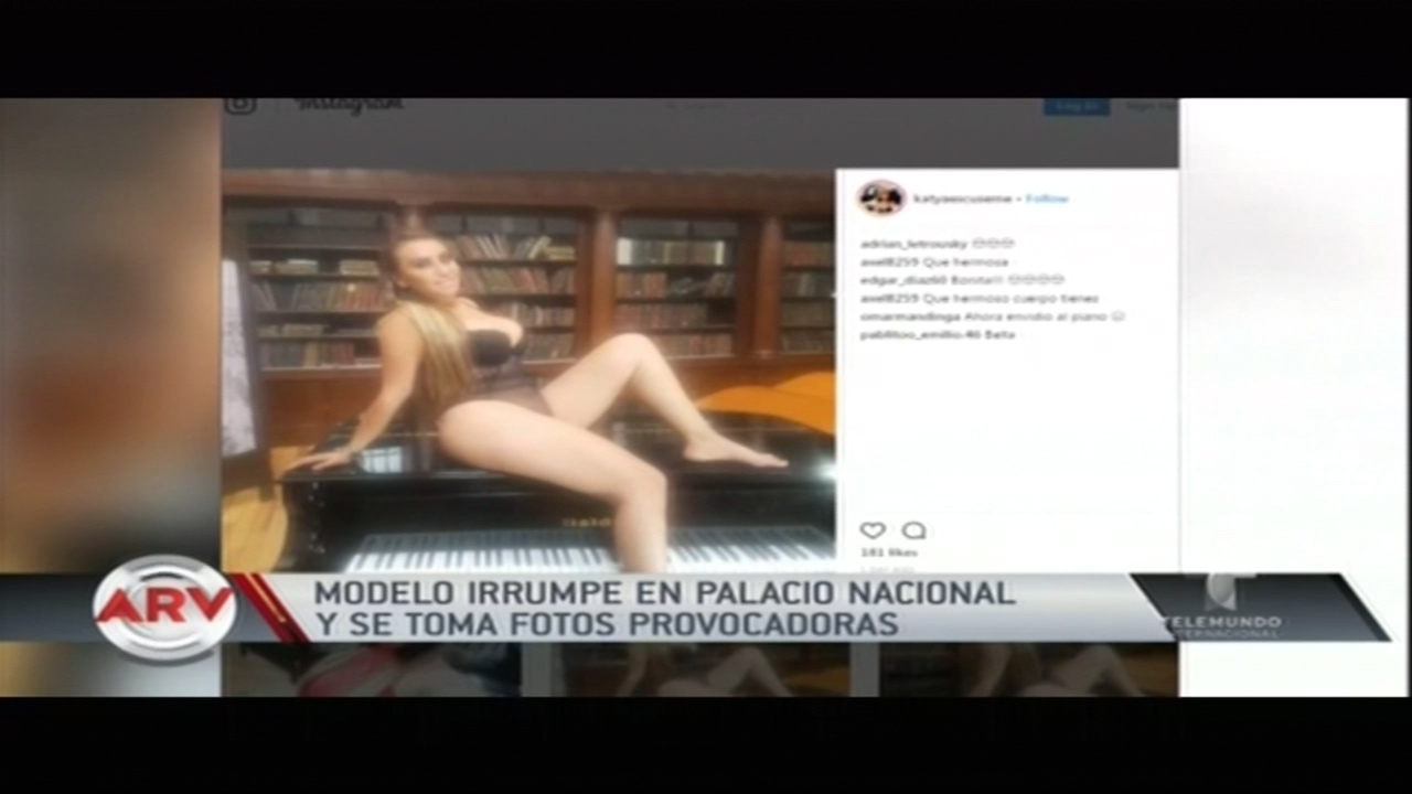 Conoce A “Leidy Lencería” La Mujer Que Entró Al Palacio Nacional A Tomarse Fotos En Ropa Interior
