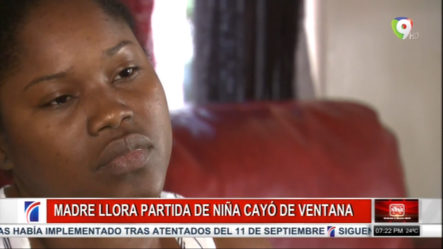 Habla La Madre De La Niña Dominicana Que Murió Al Caer De Una Ventana En Estado Unidos