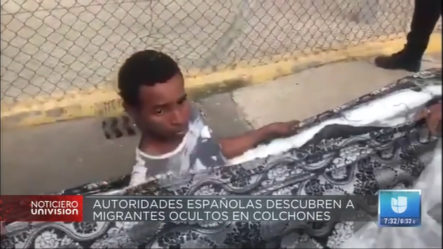 Autoridades Españolas Descubren A Migrantes Ocultos En Colchones