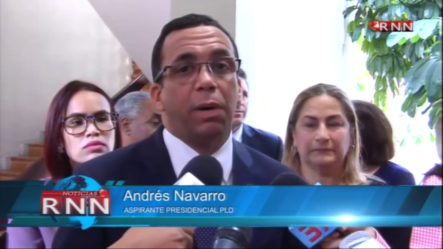 Andrés Navarro Aspirante Presidencial Peledeísta Define Primarias Abiertas