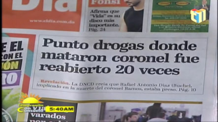 Consuelo Despradel Comenta Sobre Caso Del Coronel: “Punto De Drogas Lo Reabrieron 20 Veces”