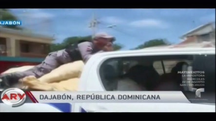 Al Estilo Película Unos Contrabandistas De Ajo Se Enfrentan A La Policía En República Dominicana