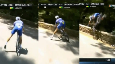 Ciclista Sufre Aparatoso Accidente En El Tour De Francia