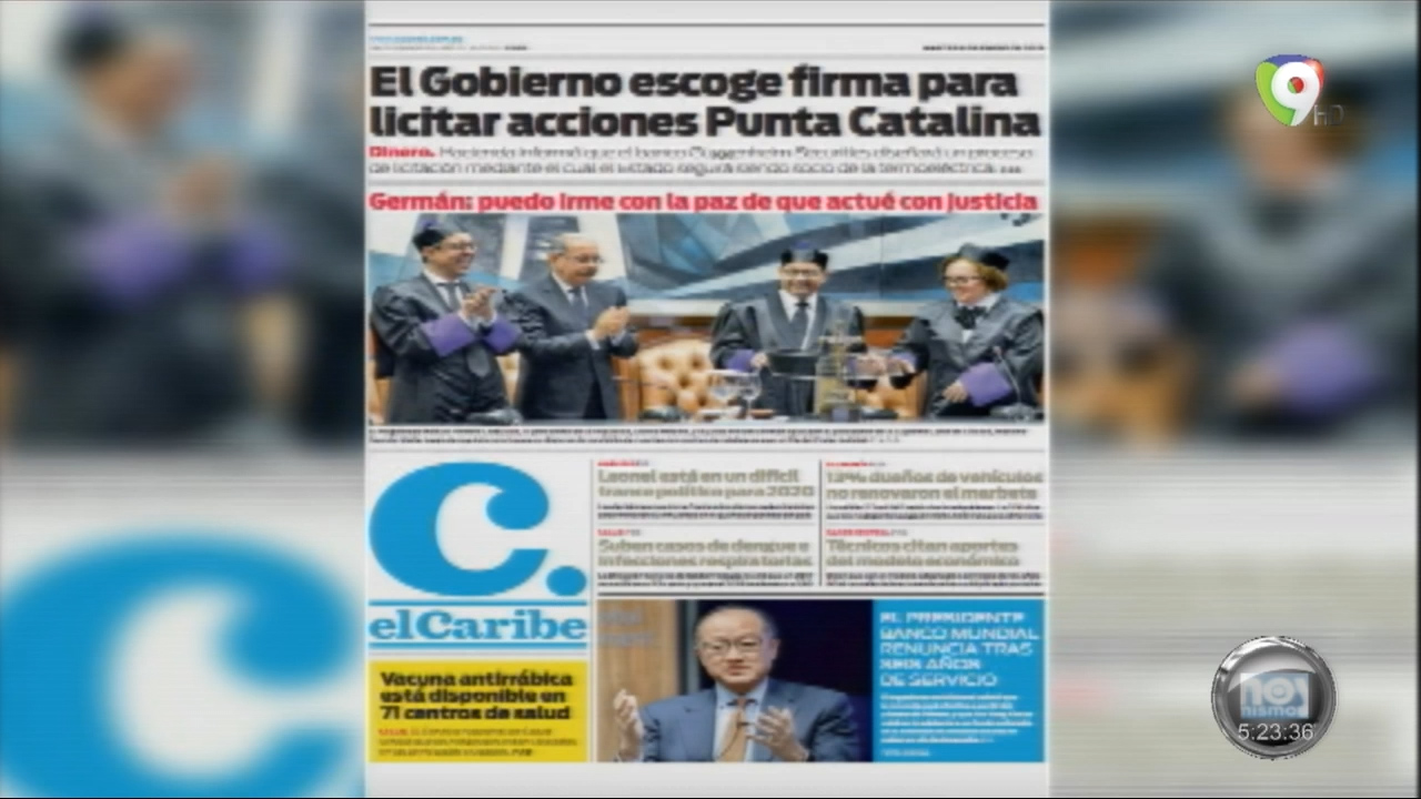 Entérate De Las Noticias Con Las Principales Portadas De Los Diarios De Hoy 08 De Enero Del 2019