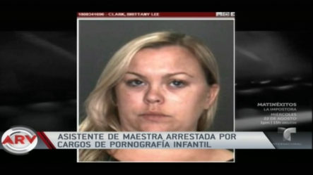 Arrestan A Maestra En California Por Posesión De Pornografia Infantil