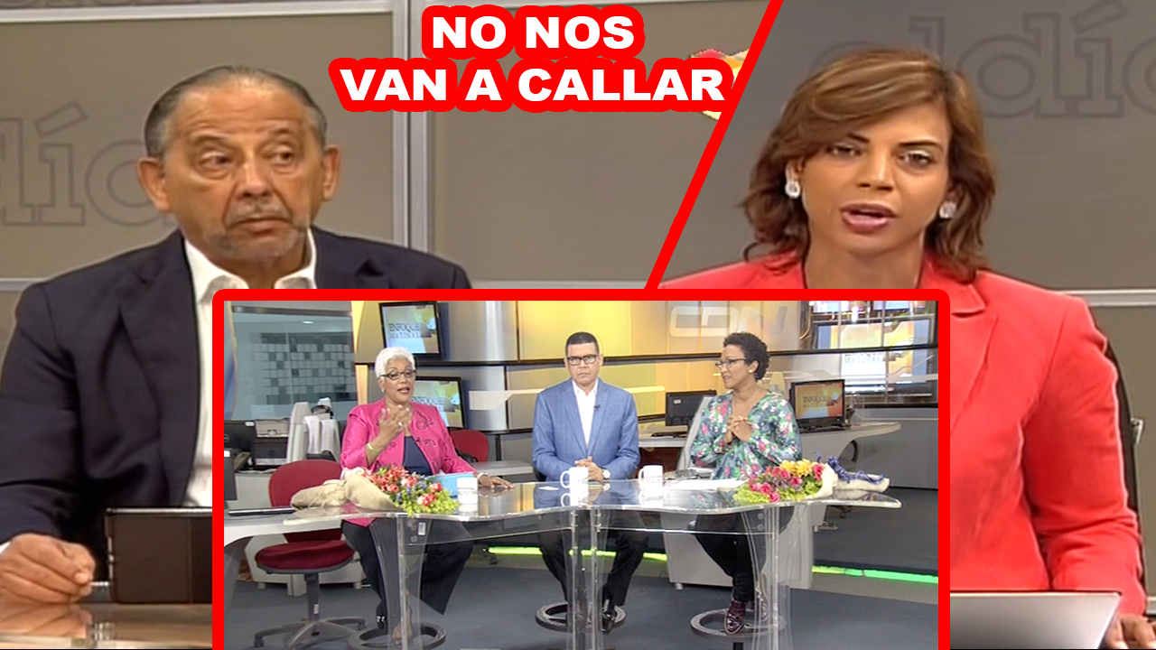 Huchi Lora Y Amelia Deschamps Opinan Sobre Salida De CDN Del Equipo De Enfoque Matinal “No Nos Van A Callar A Todos”