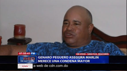Genaro Peguero Se Expresa Sobre Los 5 Años De Sentencia A Marlin Martínez