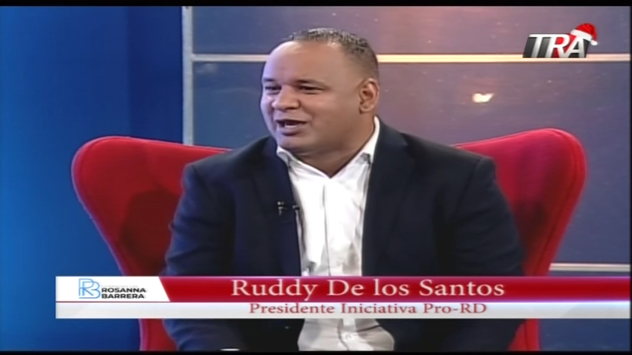 Rosanna Barrera En Una Entrevista A Ruddy De Los Santos