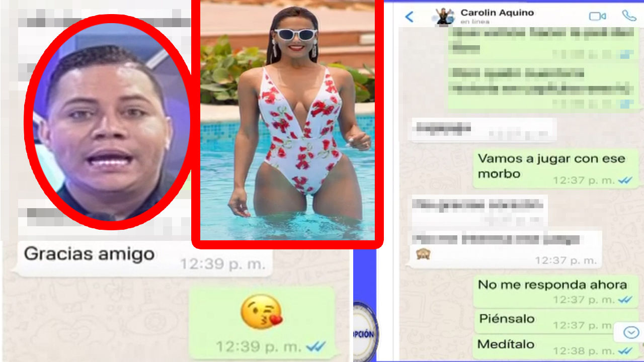 José Ángel: Se Filtra Conversación De Caroline Aquino Relacionada Con La Película “La Chapiadora” Y Esto Fue Lo Que Hablaron