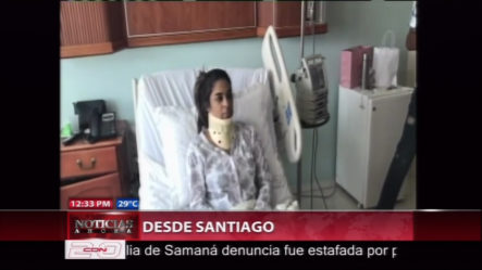 Así Se Encuentra El Estado De Salud De La Periodista Agredida En Santiago