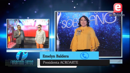 Emelyn Baldera Confirma Que Son Falsos Los Rumores Sobre Que Premios Soberano Será En Santiago