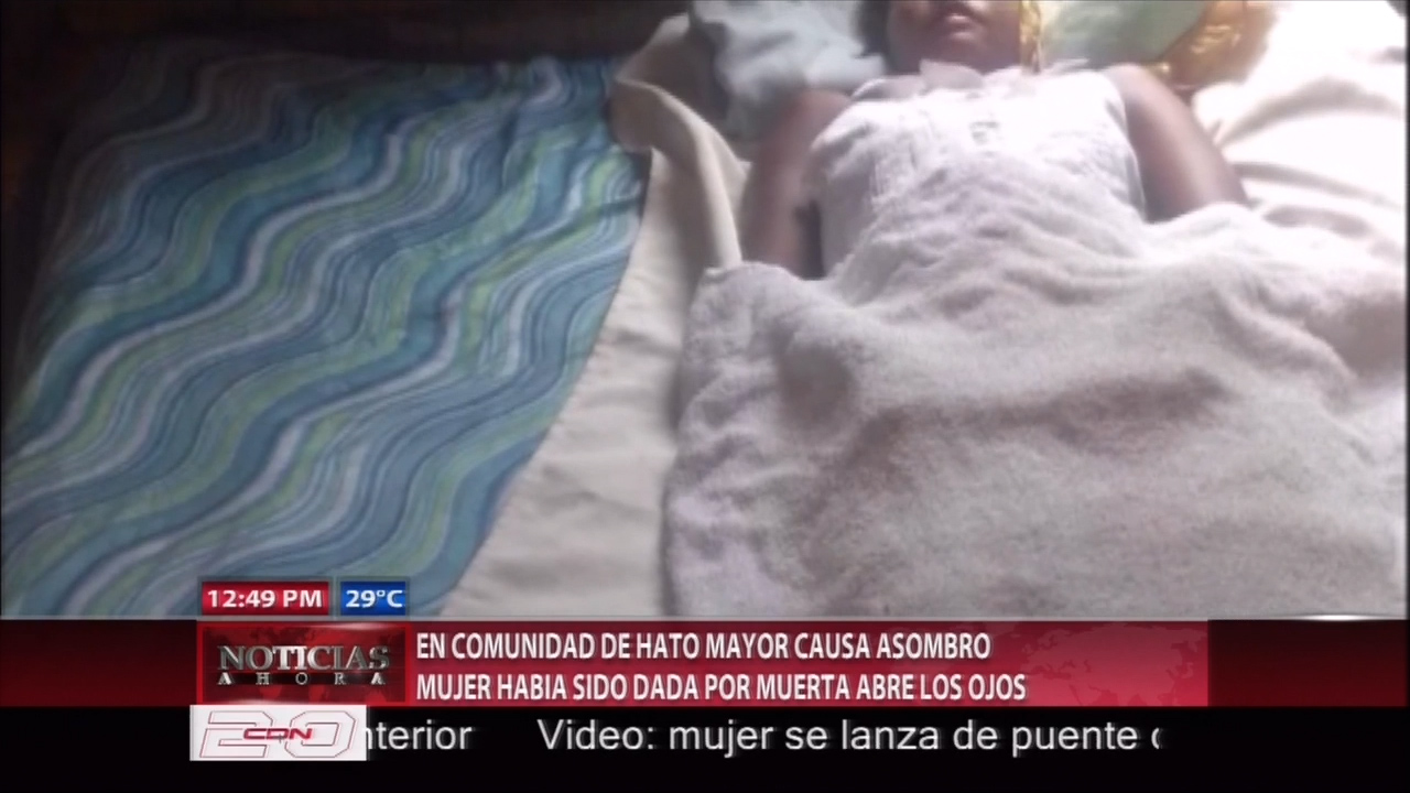 ¡ABRIÓ LOS OJOS! Una Mujer Acostada En El Ataúd Y A Punto De Ser Enterrada, Aterrados Comunitarios De Hato Mayor Ante Perturbador Suceso