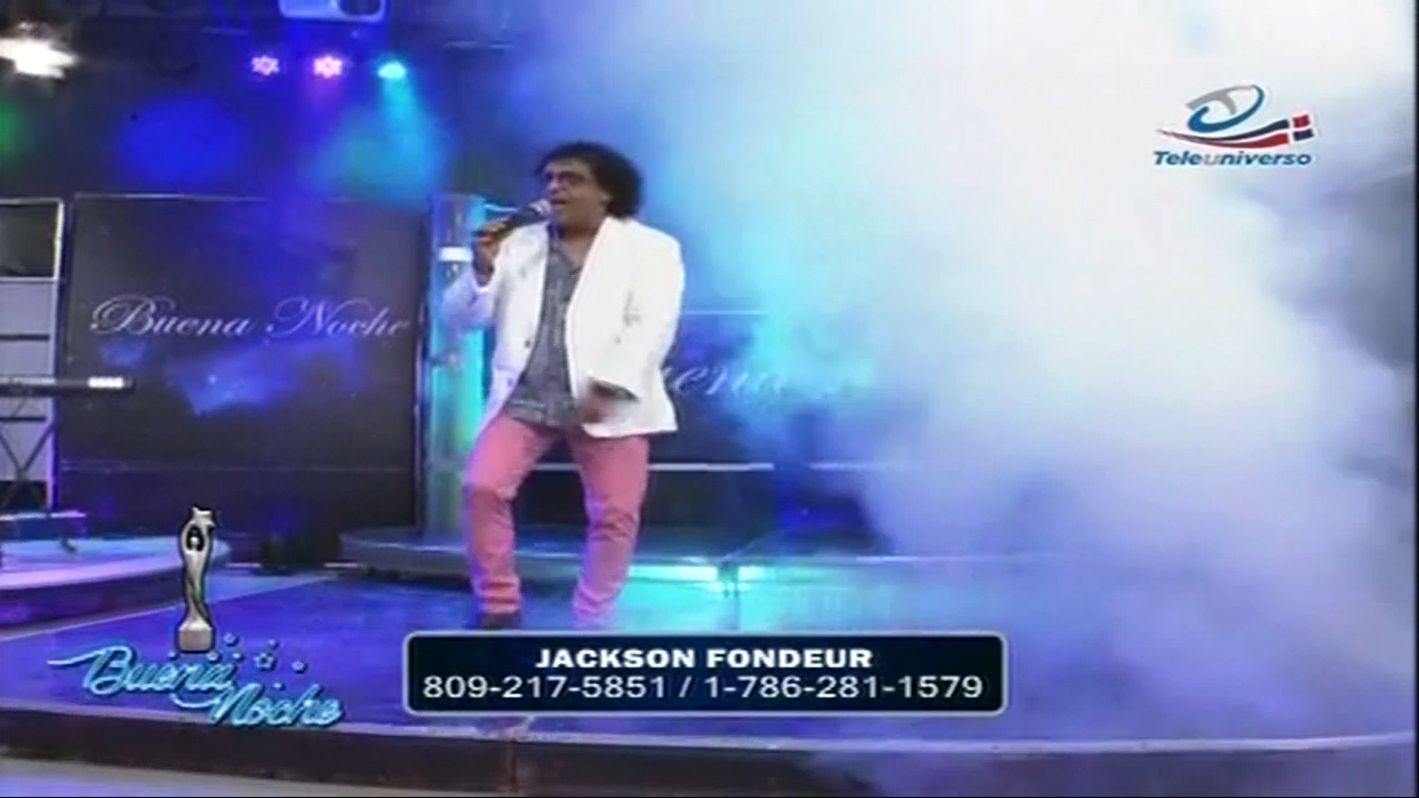 Entrevista Y Presentación De Jackson Fondeur En Buena Noche