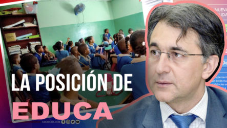 La Posición De EDUCA Con Respecto A Clases Presenciales | Tu Mañana By Cachicha