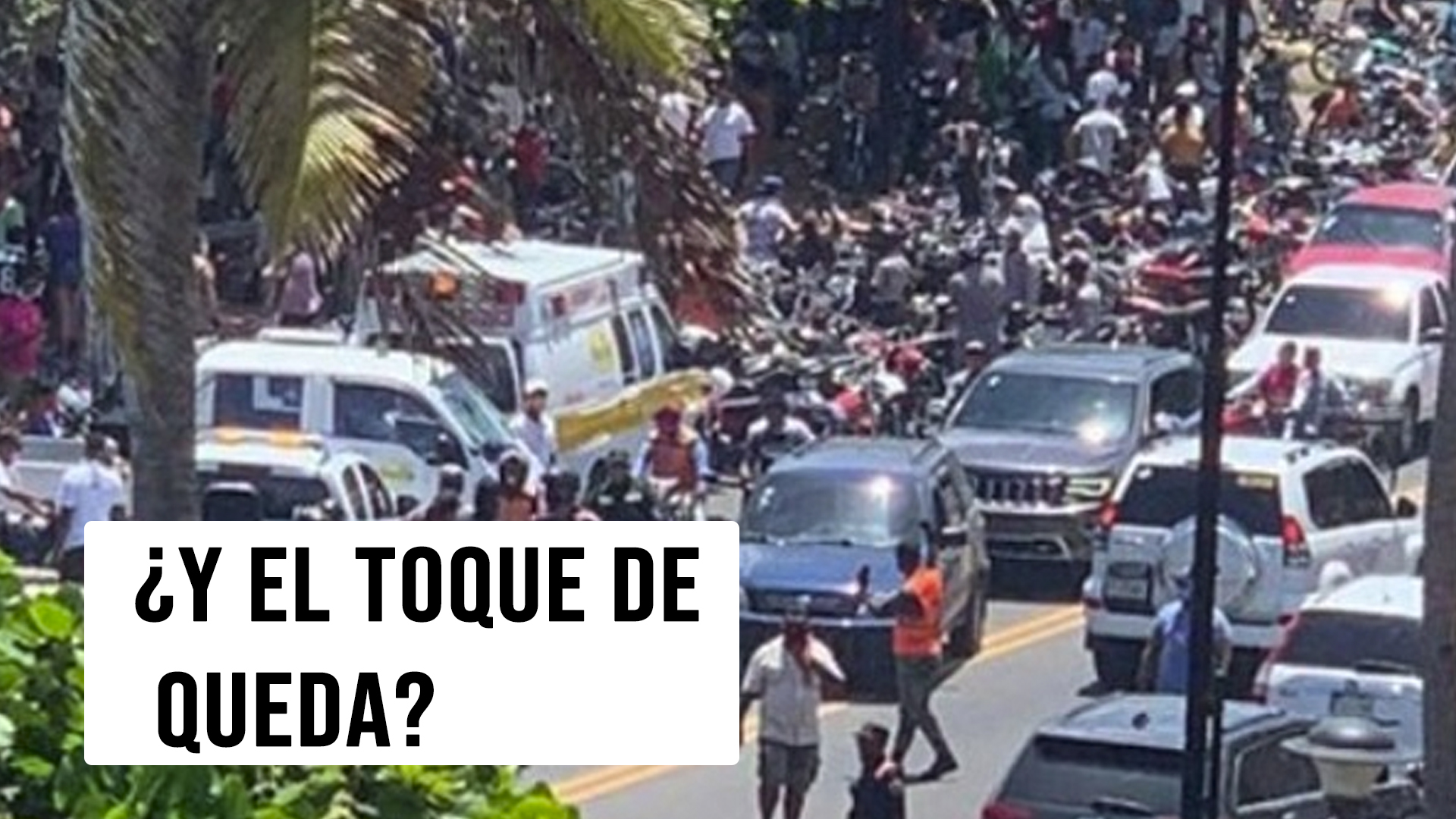 ¿El Toque De Queda Es Para Todos O Para Un Grupito?