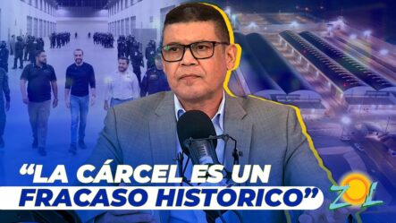 RICARDO NIEVES: “EL MODELO DE MEGA CÁRCEL NO FUNCIONA”