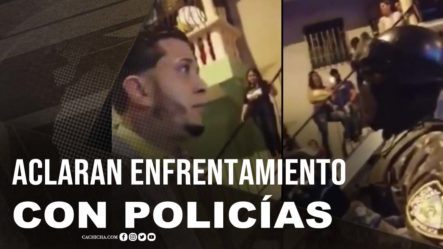 Raul Caba Aclara Enfrentamiento Con Policías
