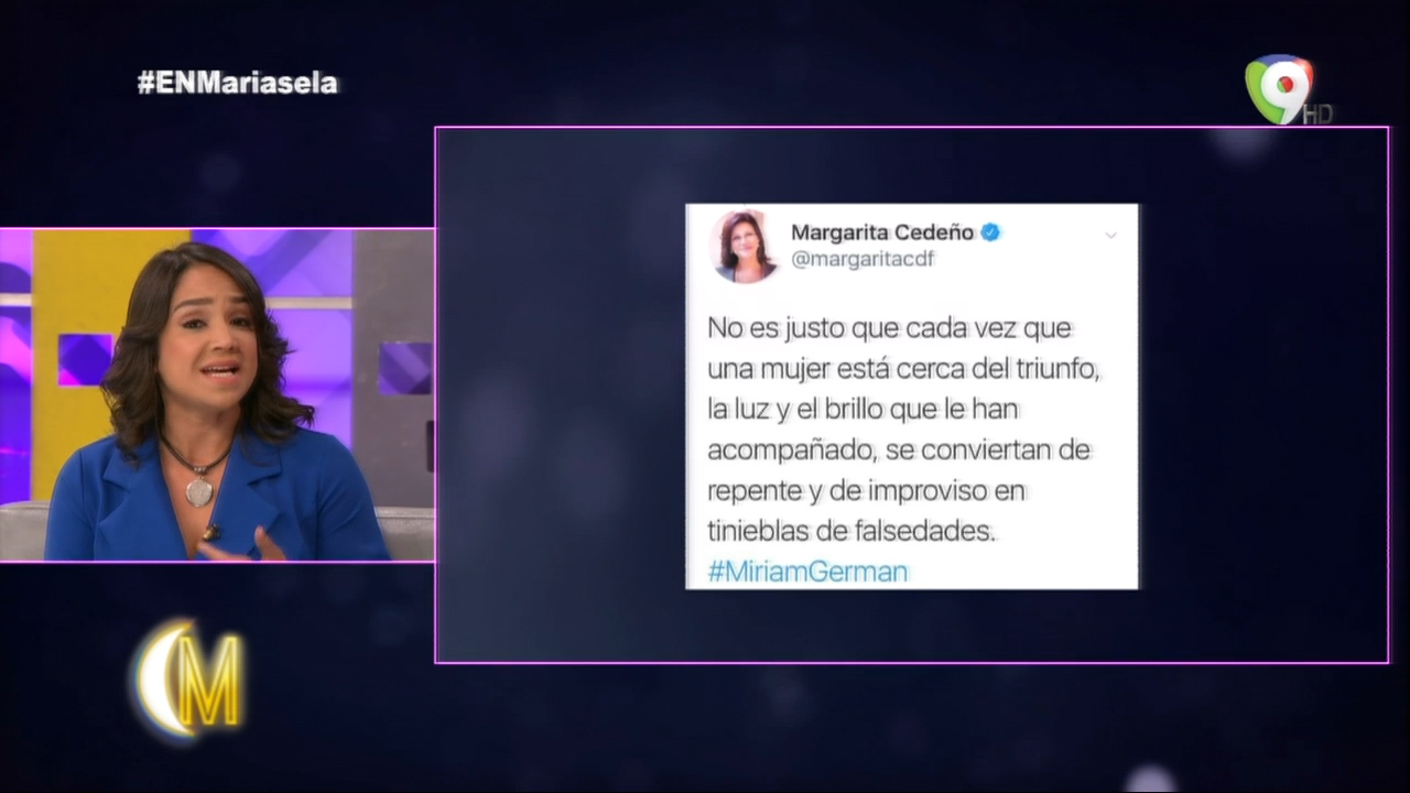 ¡FUEGO! En Esta Noche Mariasela Comentan Sobre La Entrevista Del Procurador A Miriam Germán Y Le Mandan Fuego