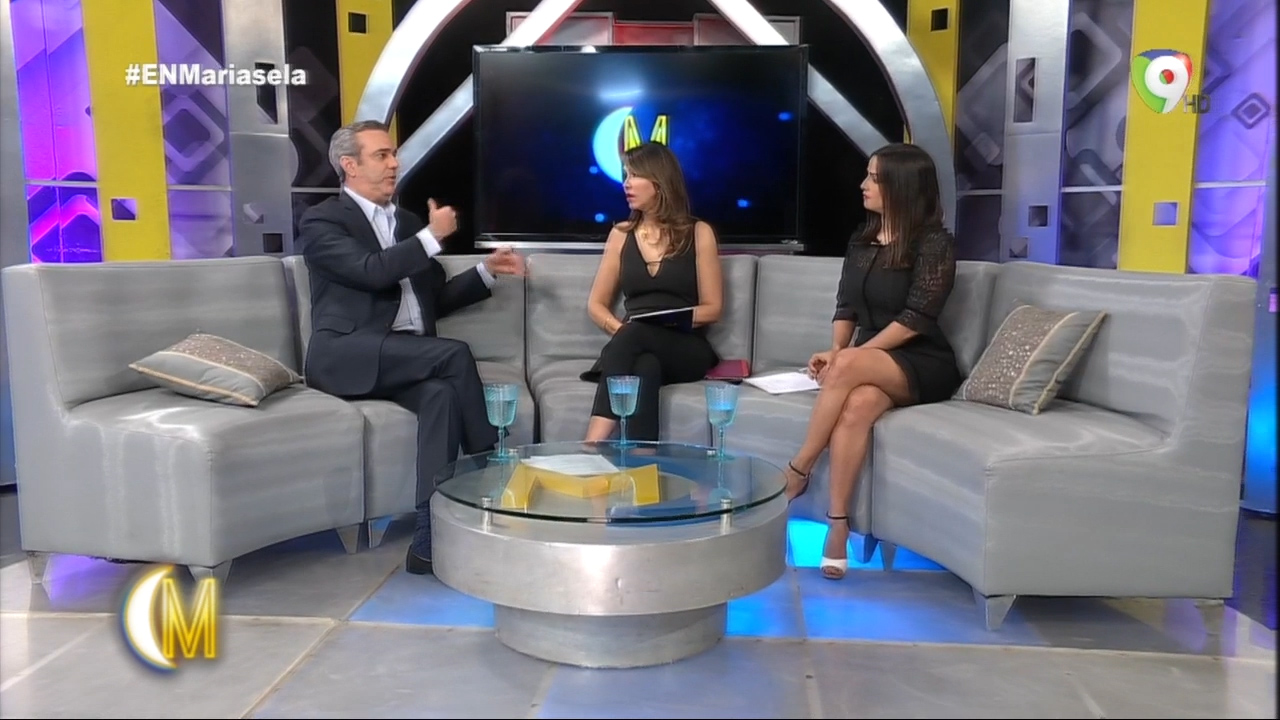 Conversando Con El Pre-candidato A La Presidencia Luís Abinader En Esta Noche Mariasela