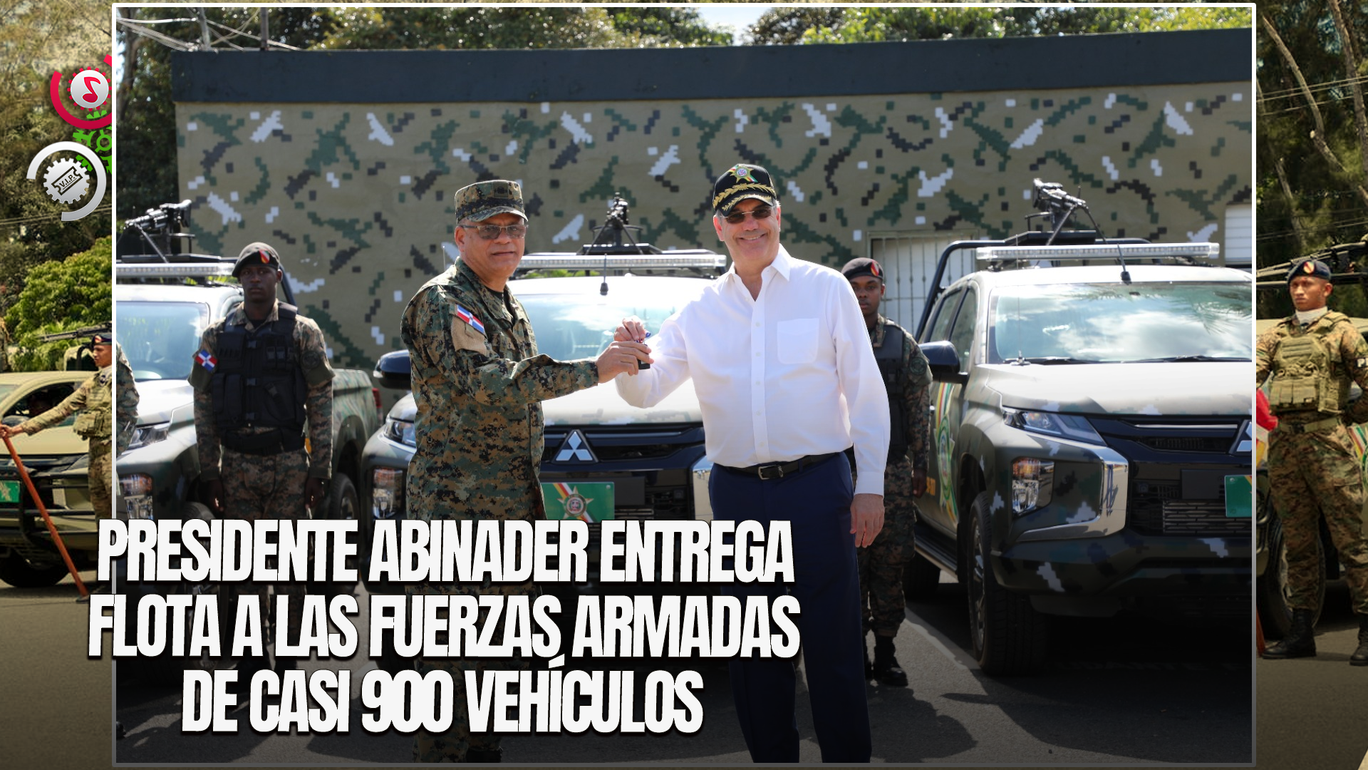 Presidente Abinader Encabeza Entrega De Vehículos A Las Fuerzas Armadas Y Lanza Plan Horizontal 2034