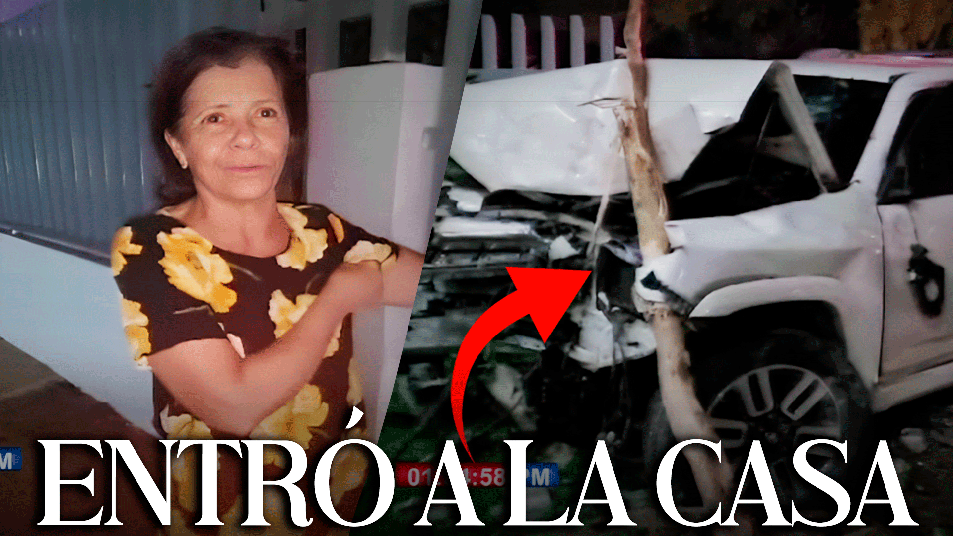 Vehículo Pierde El Control Y Causa Daños En El Frente De Una Vivienda En Santiago