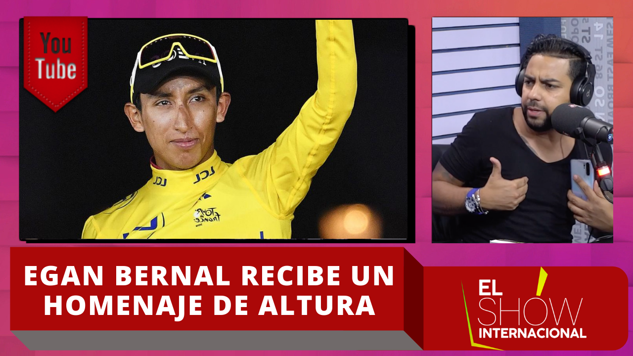 Egan Bernal Recibe Un Homenaje De Altura