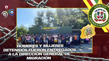 Ejército Dominicano Detiene A 117  Nacionales Haitianos En Montecristi Por Irregularidad Migratoria