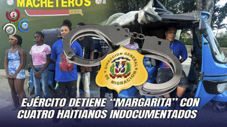 Ejército Detienen A Hombre Y Motocicleta De Tres Ruedas Que Trasladaba Haitianos Indocumentados En Mao