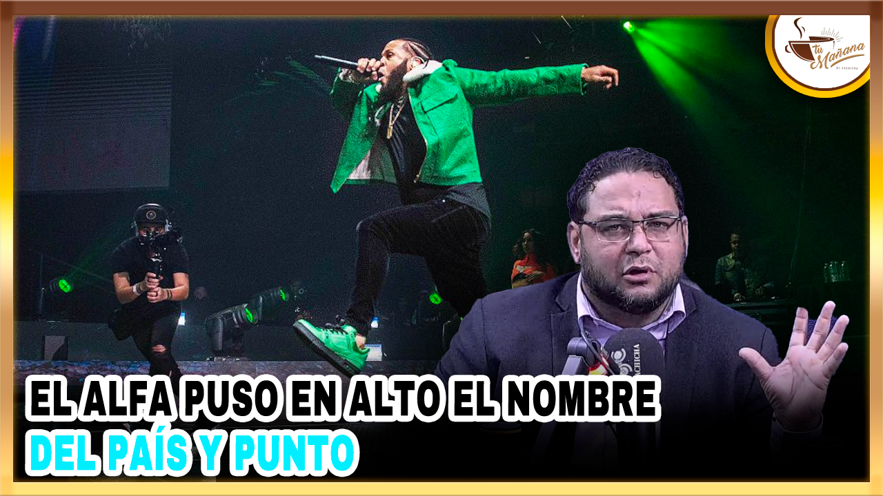 Manuel Cruz: “El Alfa Puso En Alto El Nombre Del País Y Punto” | Tu Mañana By Cachicha