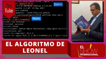 Dando Seguimiento A La Derrota De Leonel Fernández Y Sus Declaraciones Sobre El Famoso “Algoritmo” | El Show Internacional