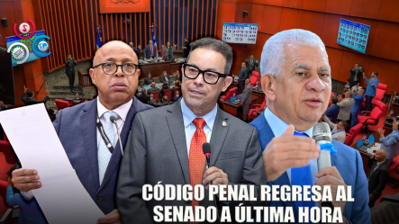 El Código Penal Volverá Al Senado Para Modificaciones