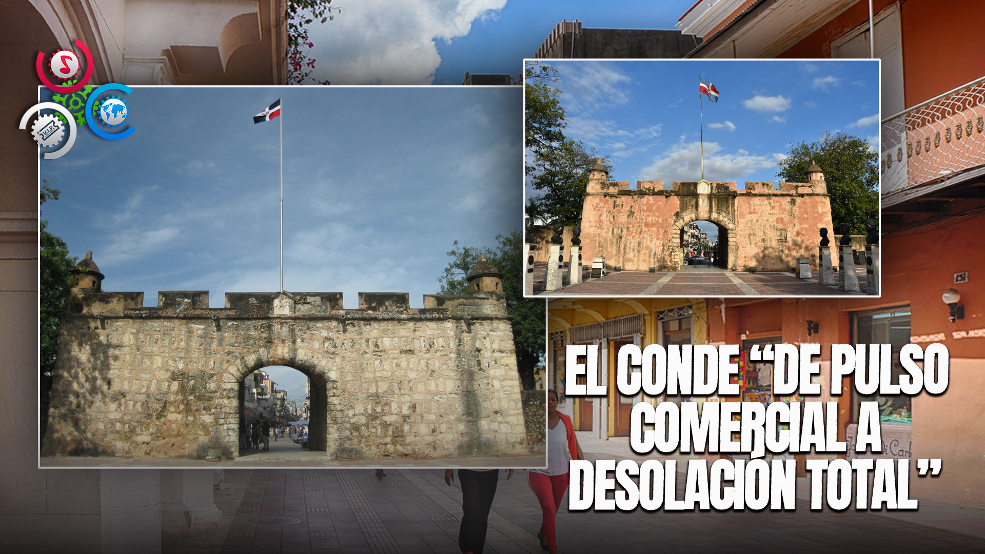 El Conde: De Eje Comercial A Una Calle Desolada Y En Total Abandono