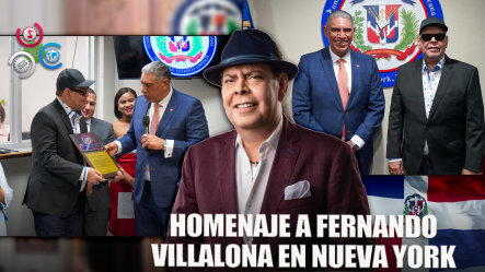 El Consulado Dominicano En Nueva York Rinde Homenaje A Fernando Villalona