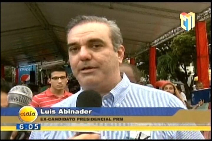 Luis Abinader Acusa Al Gobierno Por La Destitución De Quique Antún De La Presidencia Del PRSC