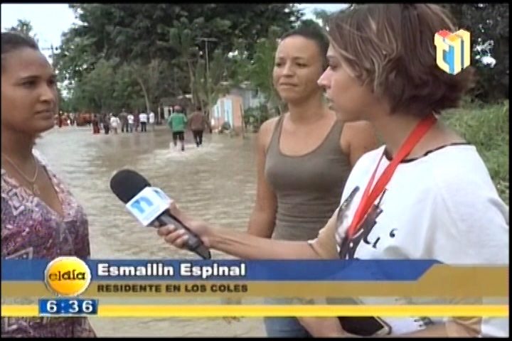 Amelia Deschamps Presenta El Reportaje Sobre La Actitud De Los Damnificados Ante Las Inundaciones