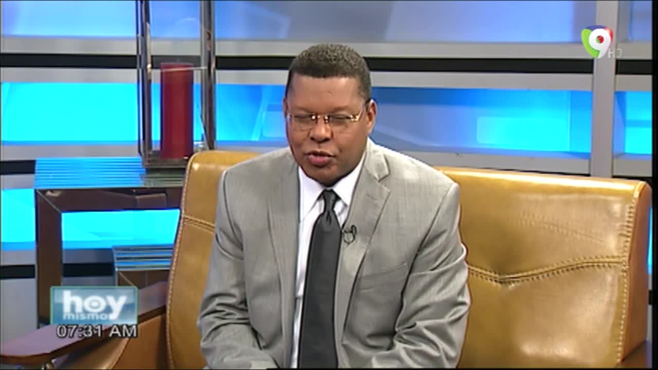 El Diputado Radhamés González Del PRD Habla Sobre Ley De Partidos Políticos En Hoy Mismo