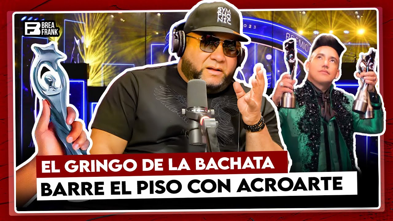 El Gringo De La Bachata Barre El Piso Con Acroarte En Una Picante Entrevista Con Brea Frank