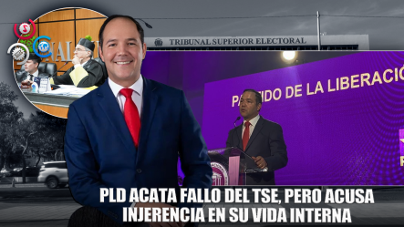 El PLD Acatará Sentencia Del TSE Aunque No Comparta Sus Argumentos