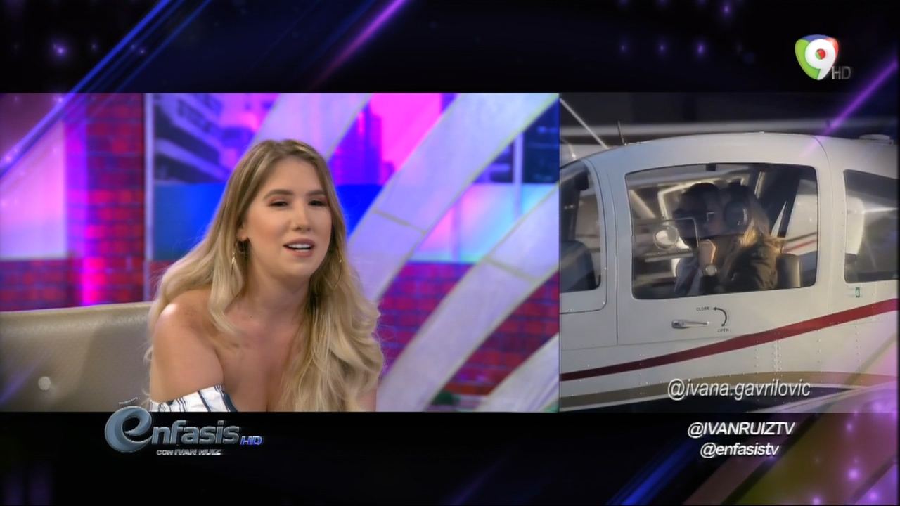 Iván Ruíz  Entrevista A La Presentadora Ivana Gavrilović