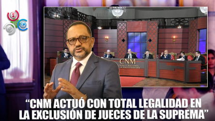 El Consultor Jurídico Del Poder Ejecutivo Dice CNM Actuó Apegado A La Ley Con La No Ratificación