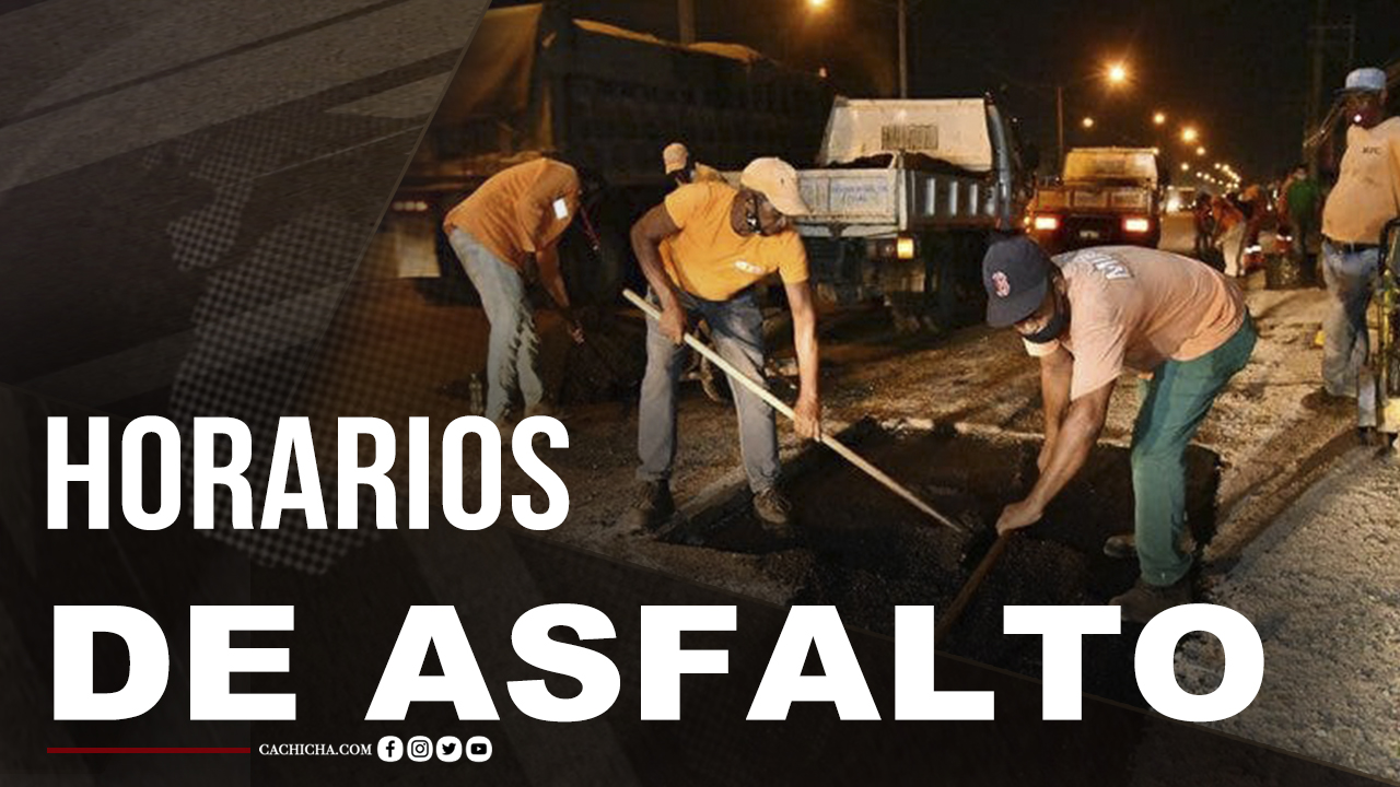 El Estado Tiene Que Organizar Los Horarios De Asfaltados