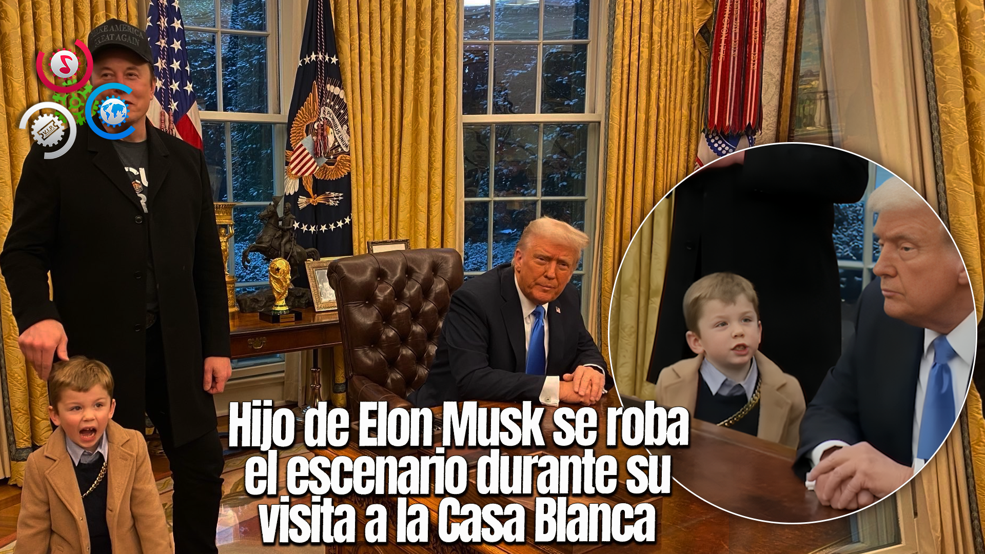 El Hijo De Elon Musk Sorprende Al Decirle A Trump: “Quiero Que Cierres La Boca”